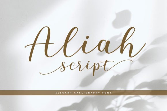 Aliah Script: Elevating Brand Elegance with Modern Calligraphy
