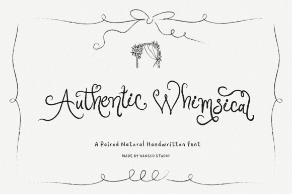 Authentic Whimsical: A Magical Script Font for Business Branding