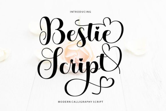 Bestie Script: A Modern Script Font That Elevates Web Typography