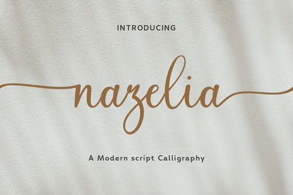 Choosing Nazelia Script for a Modern Web Design Project