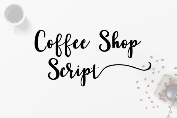 Coffee Shop Script: A Designer’s Go-To Font for Warm, Handcrafted Branding