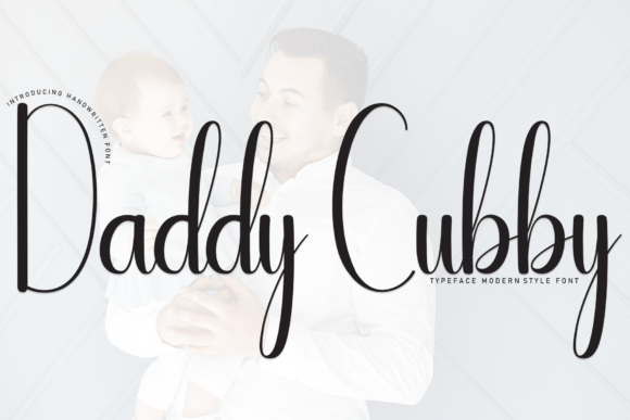 Daddy Cubby: A Fresh Handwritten Font for Modern Web Design Projects