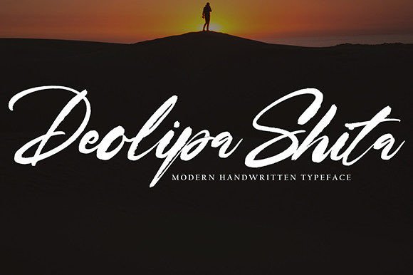 Deolipa Shita: A Handwritten Font That Elevates Maker Branding