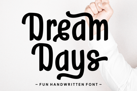 Dream Days: A Handwritten Font for Modern Editorial Charm