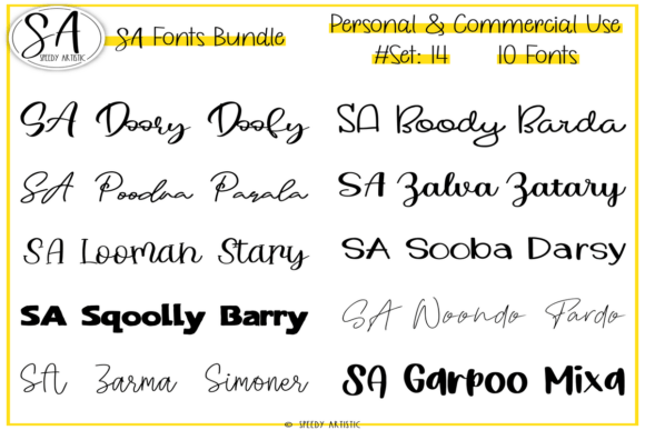 Elevate Your Editorial Design with Script and Handwritten Bundle 14