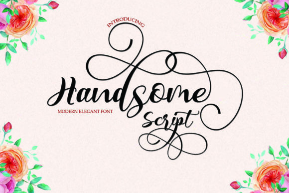 Handsome Script: A Premium Script Font for Modern Editorial Design