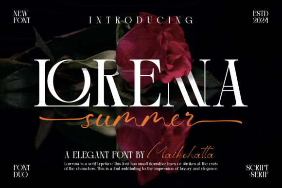 How Choosing the Lorenna Font Transformed My Brand’s Look