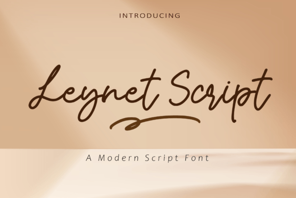 Leynet Script: A Stylish Typeface for Modern Brand Campaigns