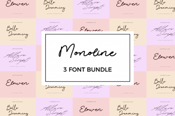 Monoline Bundle: Elevating Digital Typography for Marketers and Designers