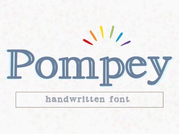 Pompey: A Timeless Handwritten Font for Editorial Design and Digital Publishing