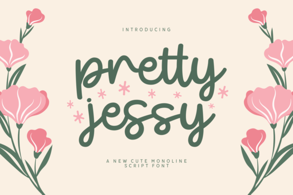 Pretty Jessy: A Sweet Script Font for Modern Brand Campaigns