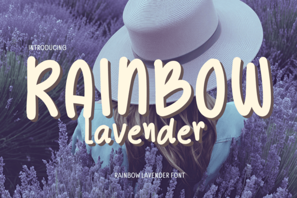 Rainbow Lavender: A Handwritten Script Font for Elegant Editorial Design