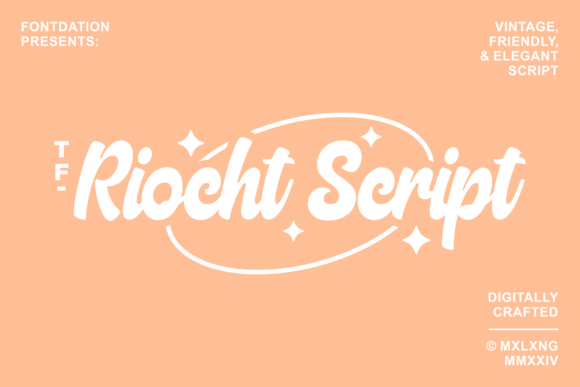 Riocht Script: A Bold Handwritten Font for Dynamic Branding Projects