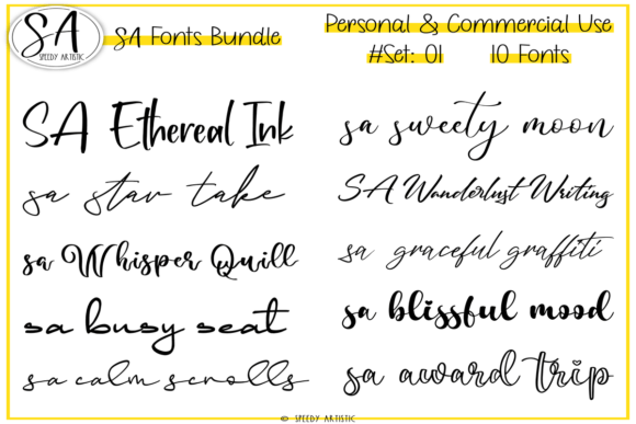 Script and Handwritten Bundle 1: A Web Designer’s Font for Modern Digital Branding