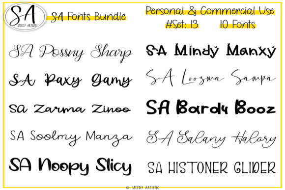 Script and Handwritten Bundle 13: A Designer’s Go-To Typeface for Web Branding