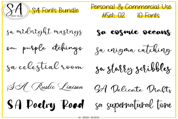 Script and Handwritten Bundle 3: Elevate Your Digital Typography for Scroll-Stopping Campaigns