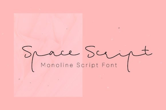 Space Script: A Stylish Script Font That Elevates Digital Branding