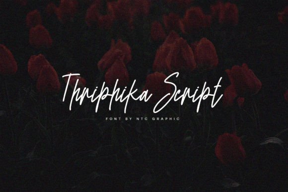 Thriphika Script: A Handwritten Font for Crafters and Makers