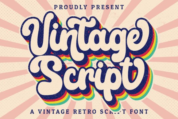 Vintage Script Font: Adding Retro Charm to Brand Design