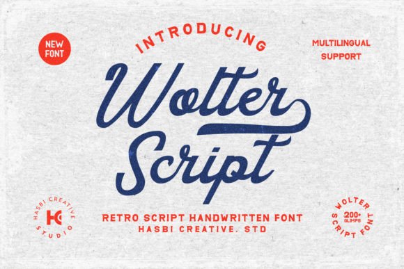Wolte Script: A Designer’s Go-To Vintage Font for Elegant Branding
